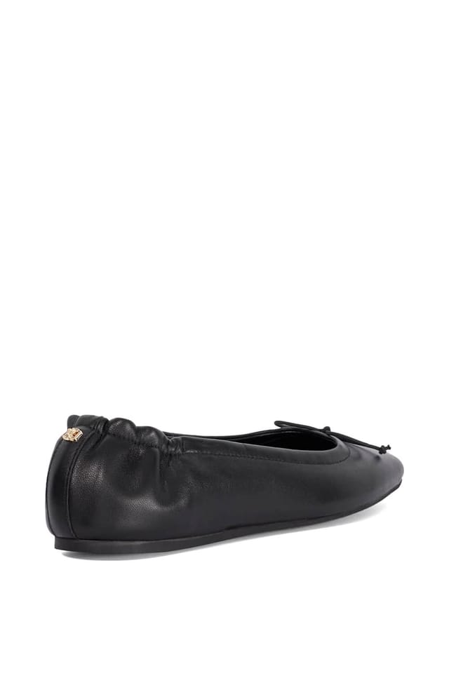 Dune London Dune London Women's 'Handle' Leather Ballet Pumps in Black - 3