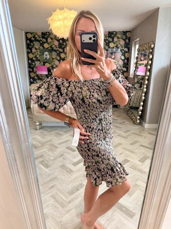 Never Fully Dressed Never Fully Dressed silky JoJo dress (can be worn when pregnant) size 14 new