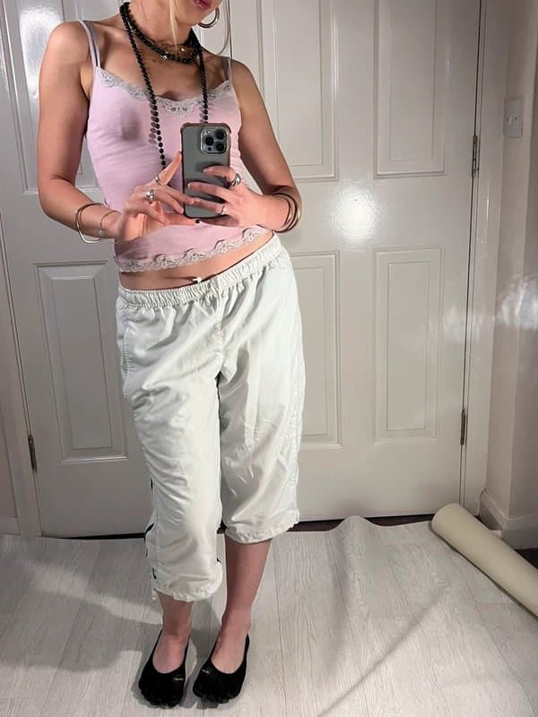 Nike vintage nike baggy capris