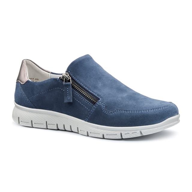 Hotter Hotter Women's 'Skyla' Trainers in Mid Blue - 2
