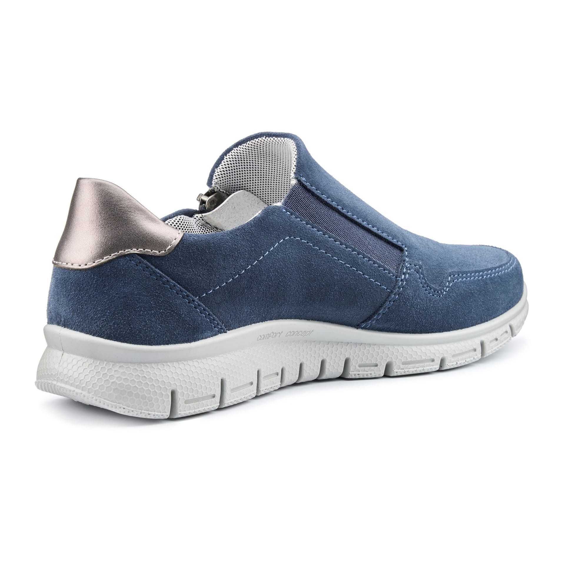 Hotter Hotter Women's 'Skyla' Trainers in Mid Blue - 4