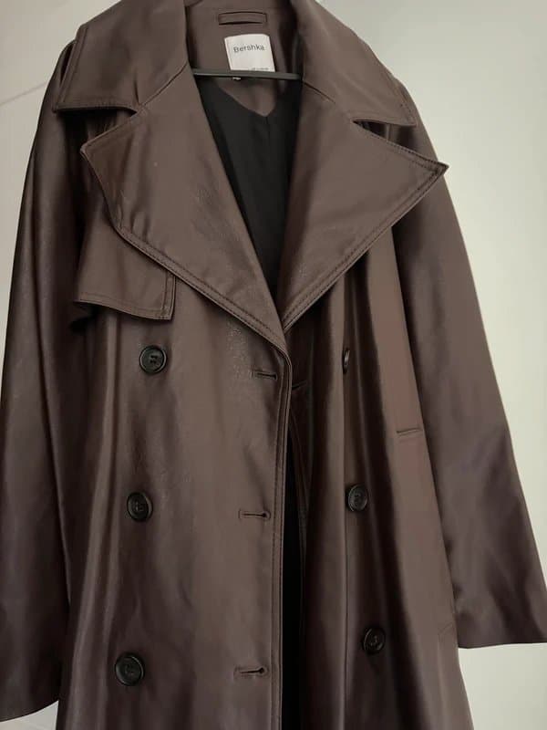 Bershka Bershka Leather Trench