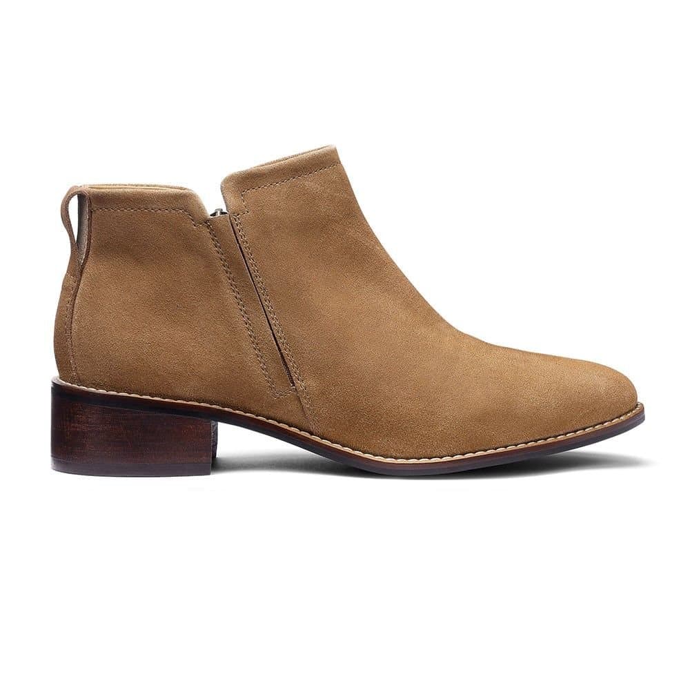 Hotter Hotter Women's 'Charlotte' Western Ankle Boots in Tan