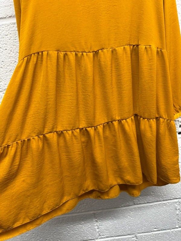New Look Women’s mustard layered new look dress size 18