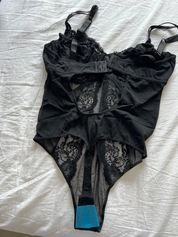 ASOS Fuller Bust Arabella Lace Underwire Body 12 DD/E
