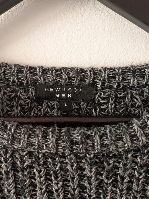 New Look New Look - Loose Knit Grey Jumper