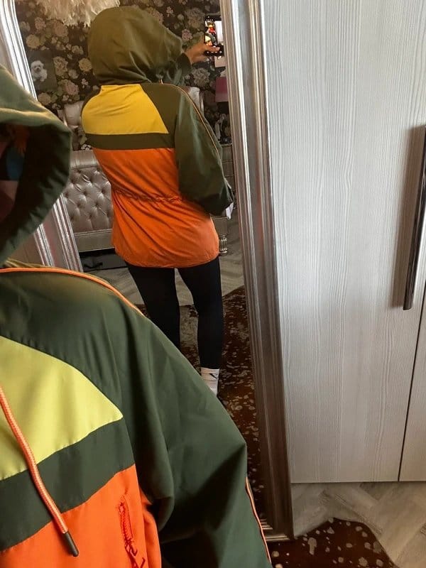 Never Fully Dressed Multi-Colour Wind-Cheat Jacket