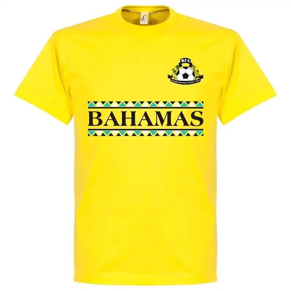 Bahamas Bahamas Men's Team T-Shirt in Yellow - 1