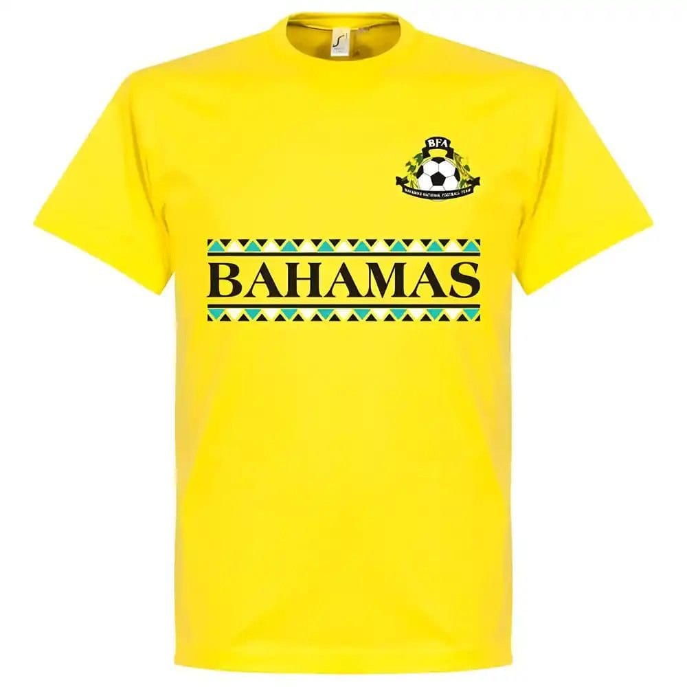 Bahamas Men's Team T-Shirt in Yellow