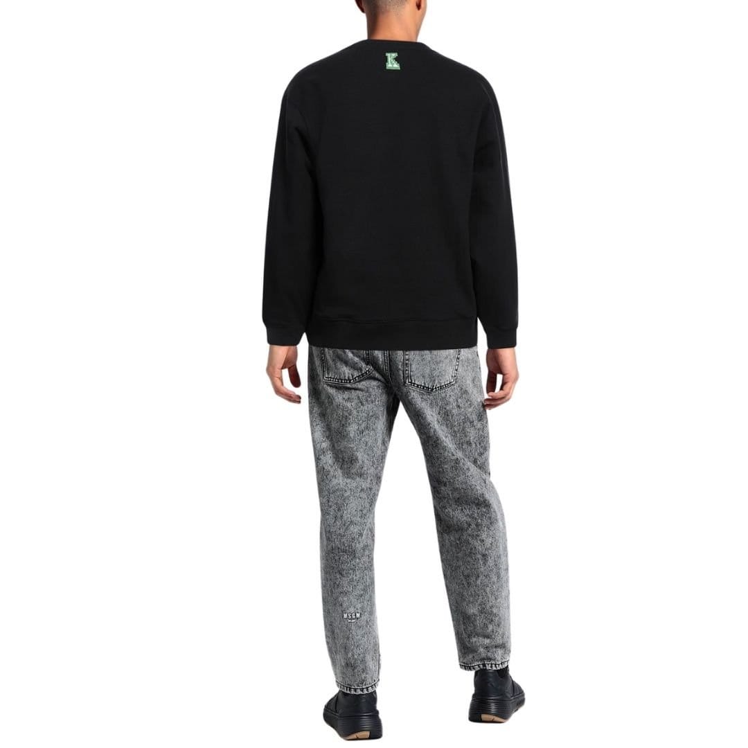 Kenzo Kenzo Men's Paris Digital Tiger Design Black Sweatshirt - 4