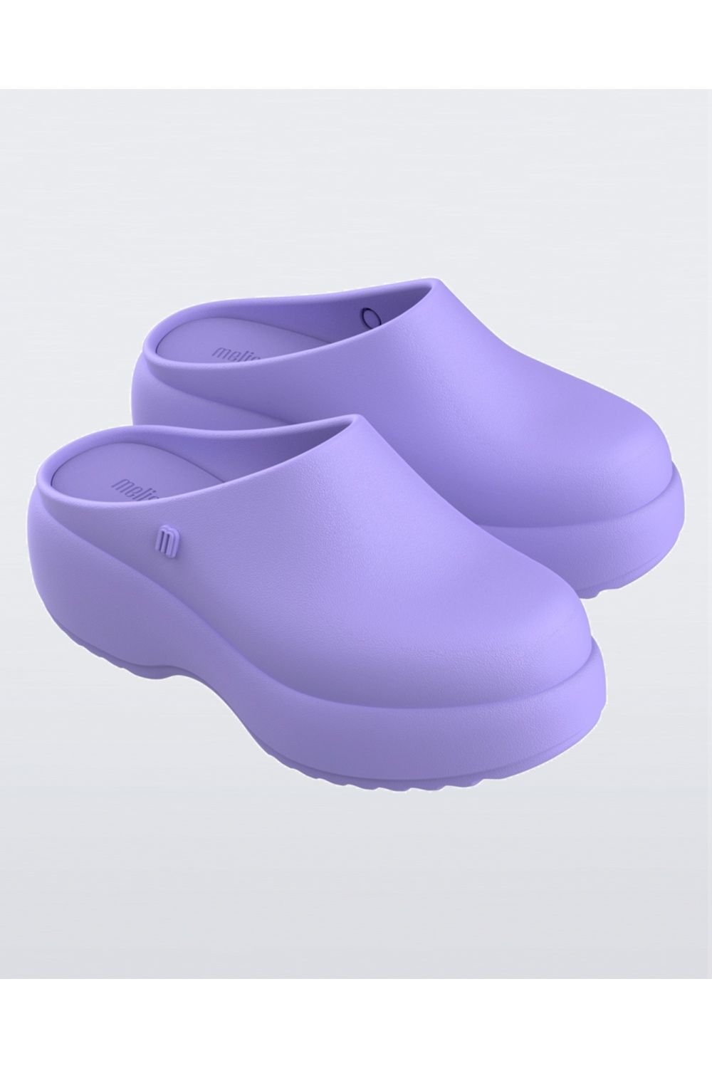 Melissa Shoes Melissa Shoes Women's Free Clog Platform Jelly Clogs in Violet - 2