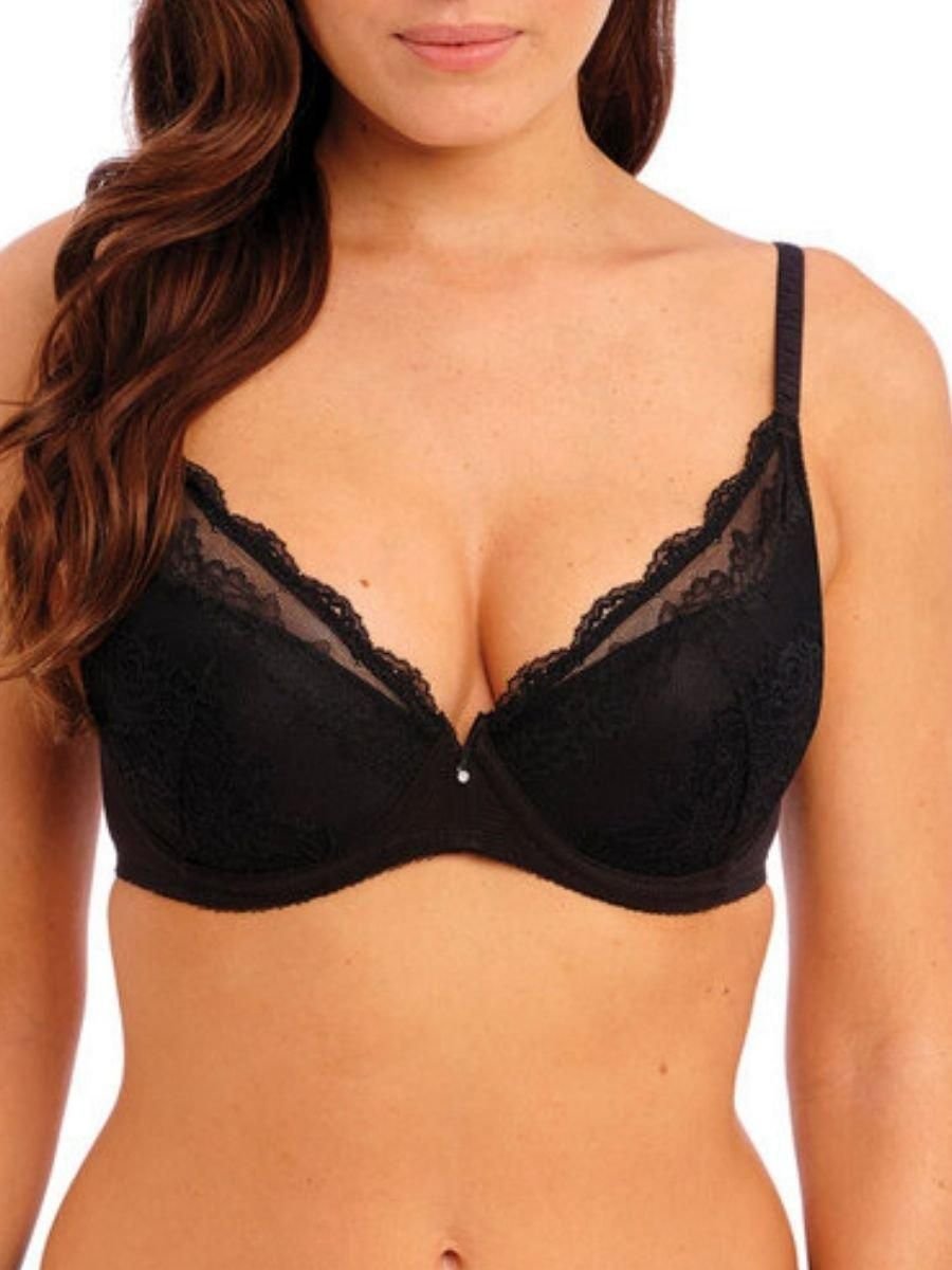 Wacoal Wacoal Women's Ravissant Plunge Bra in Black - 1