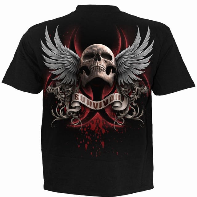 Spiral Direct Spiral Direct Men's Lockdown 2020 Back Print T-Shirt in Black - 2