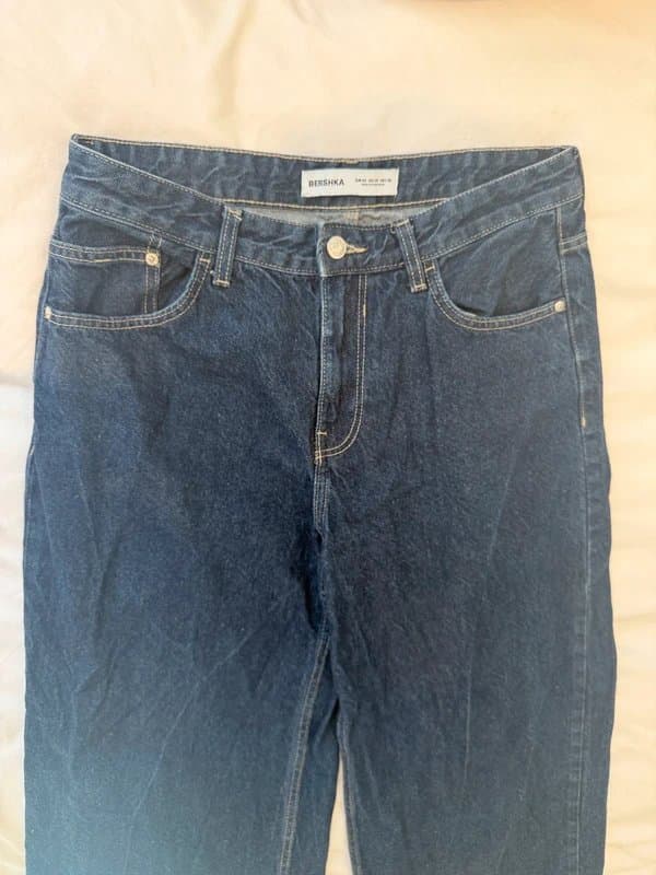Bershka Bershka dark blue jeans size 12 W30 L30