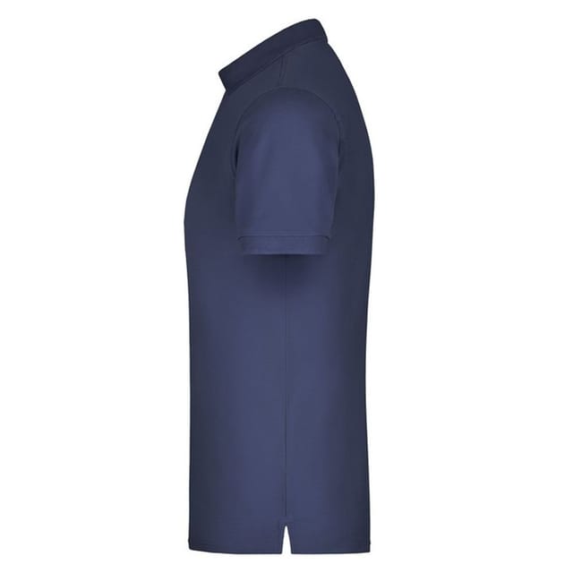 James and Nicholson James and Nicholson Men's Piqué Elasticated Polo Shirt in Navy - 3