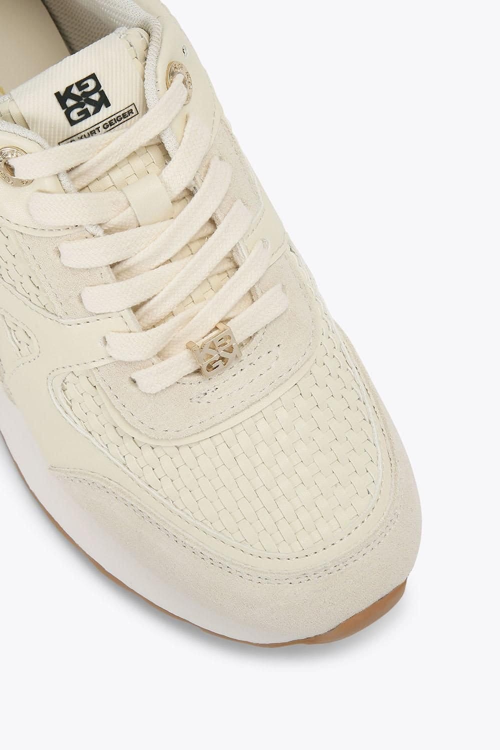 KG Kurt Geiger KG Kurt Geiger Women's 'Lyric Weave' Trainers in White - 4