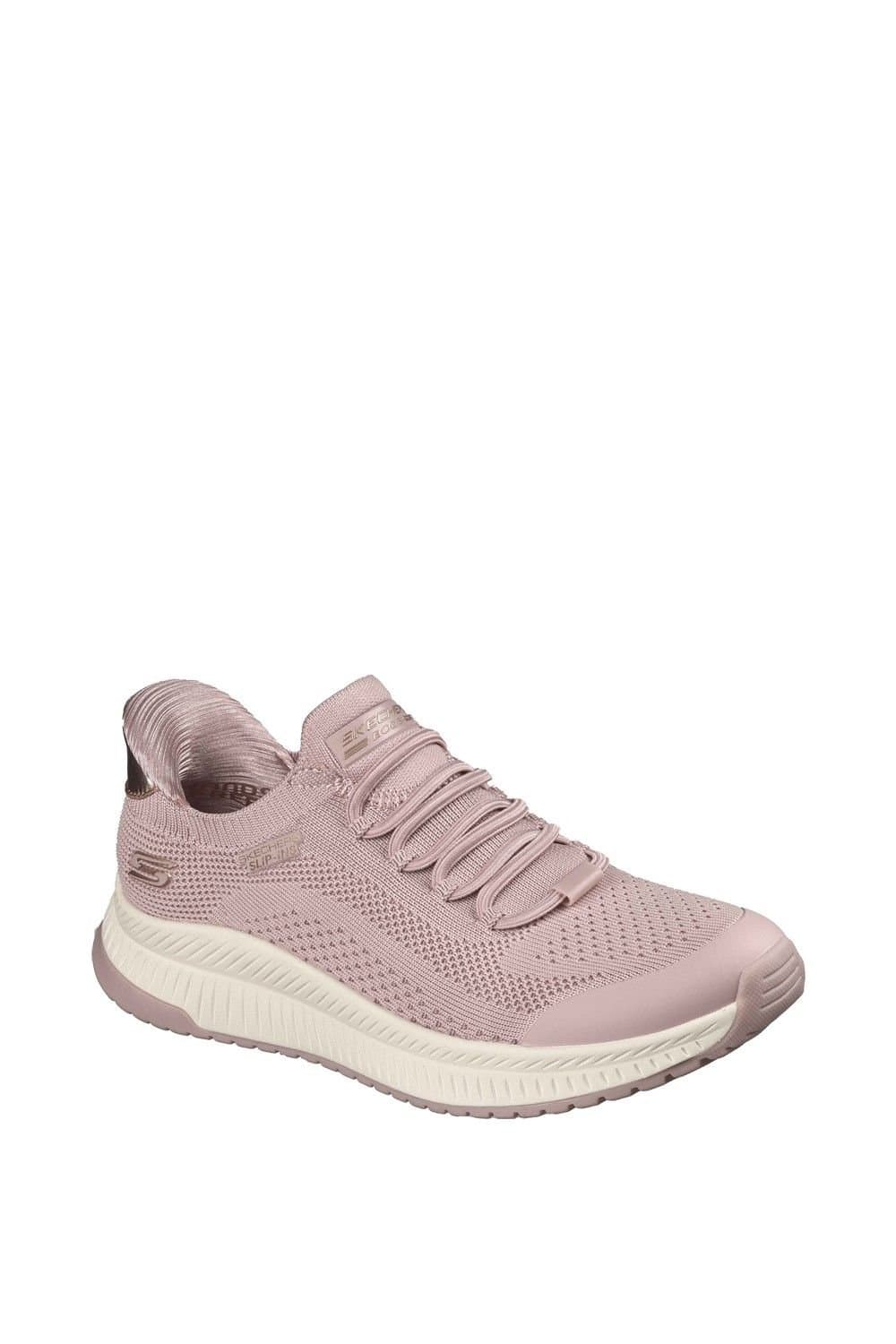 Skechers Skechers Pink Mesh Slip-On Trainer