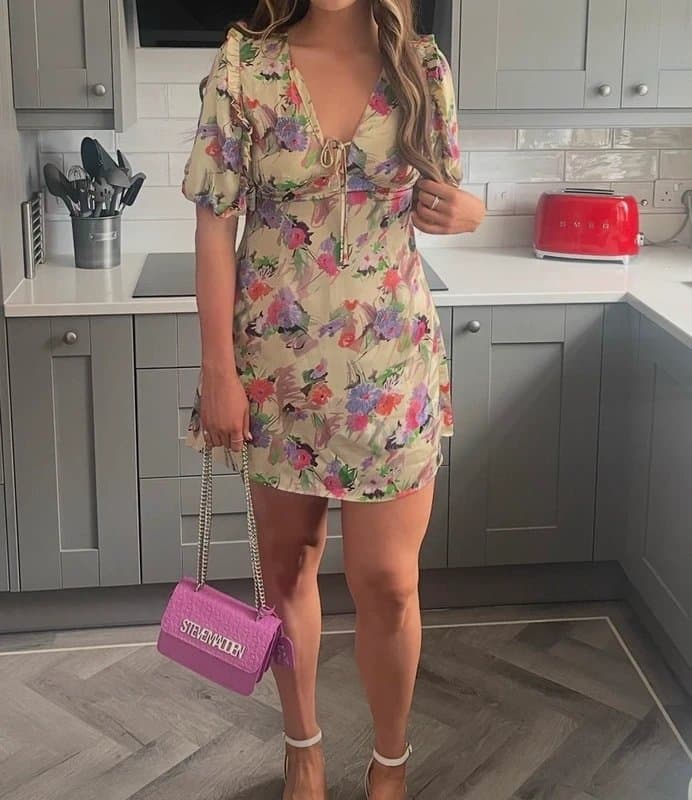 Topshop Floral dress