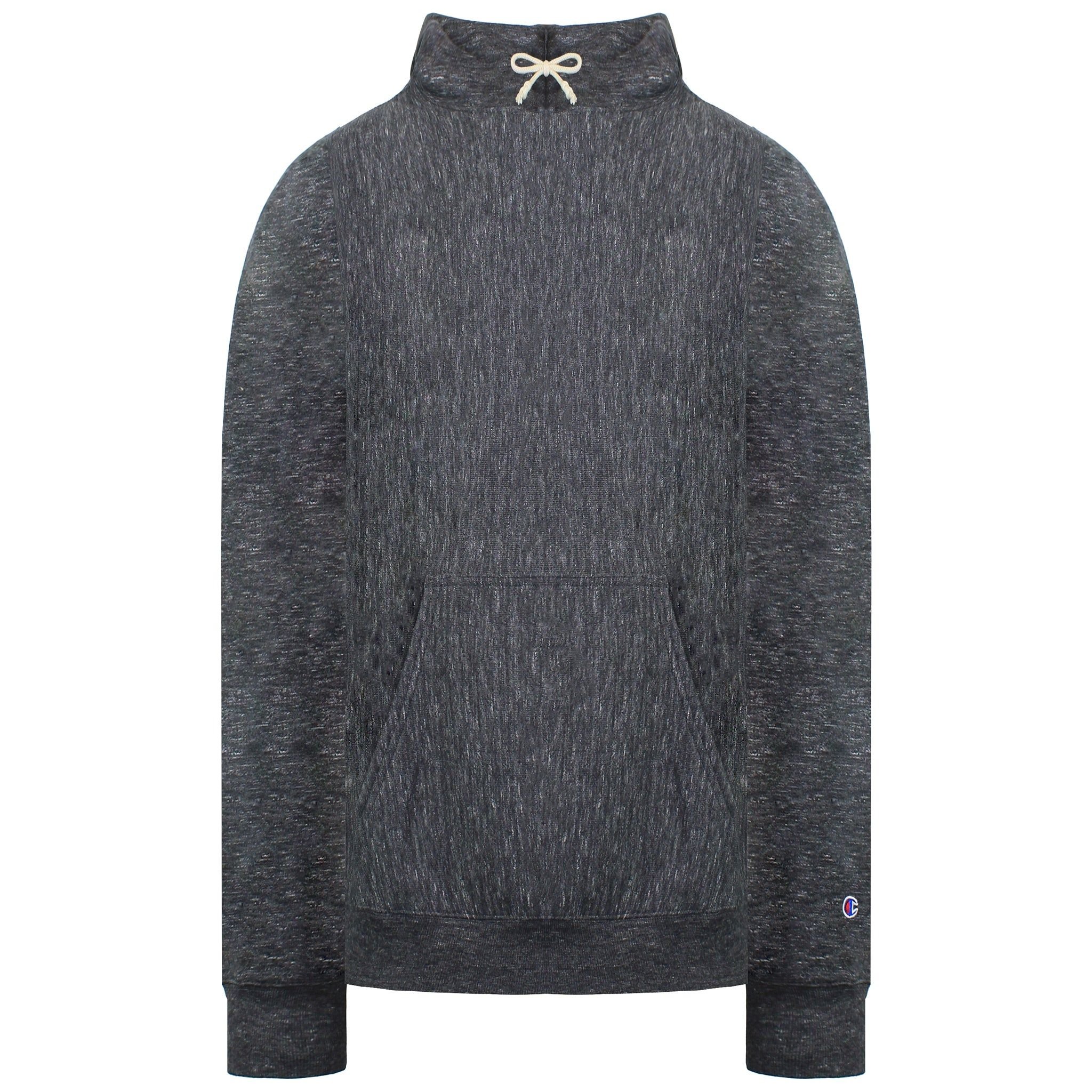 Champion Champion Men's Plain Dark Grey Hoodie - 2