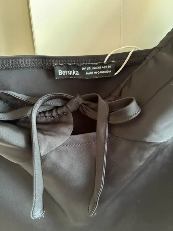 Bershka Black Bershka mini dress