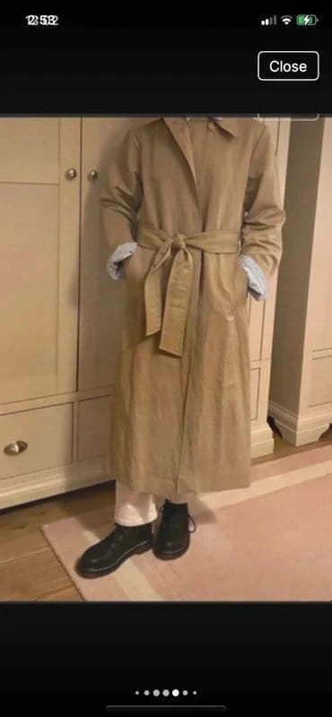 Mango Mango BRand new tagged tagged beige long trench coat - 1