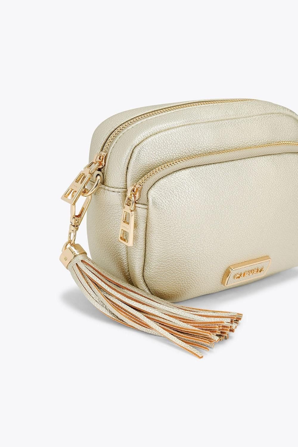 Carvela Carvela Women's 'Como Crossbody 2' Bag in Gold - 4