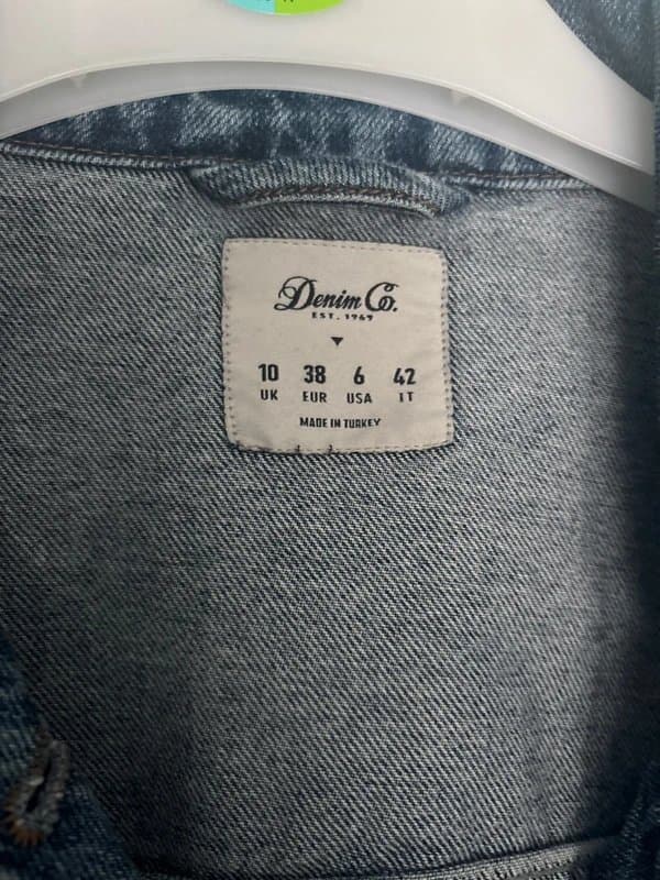 Primark Primark distressed denim jacket