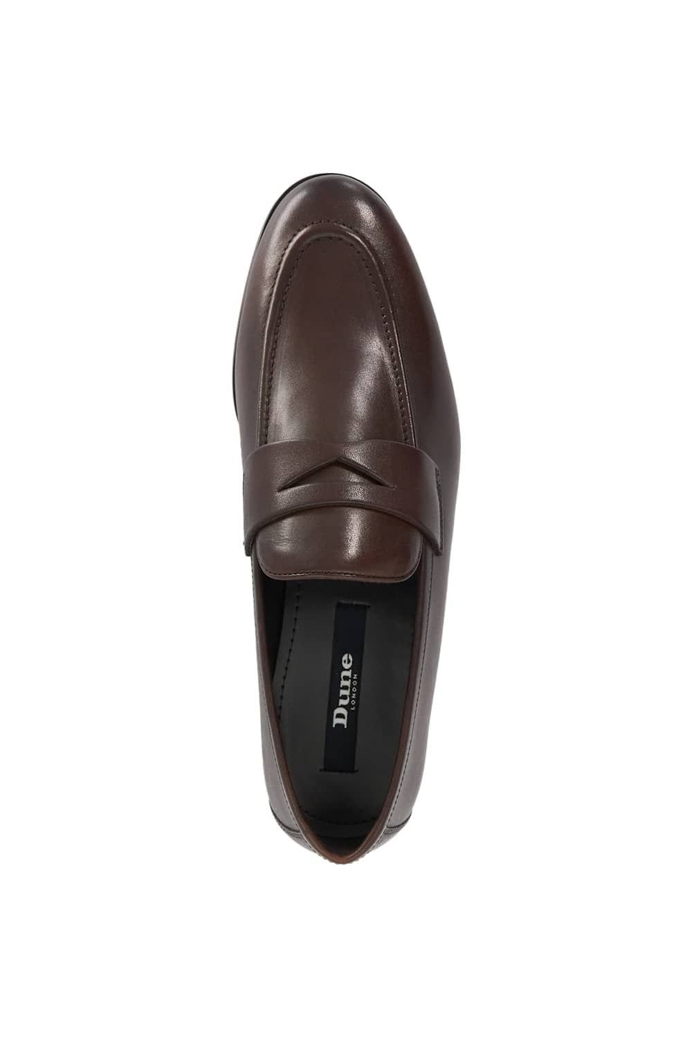 Dune London Dune London Men's 'Smol' Leather Loafers in Brown - 4