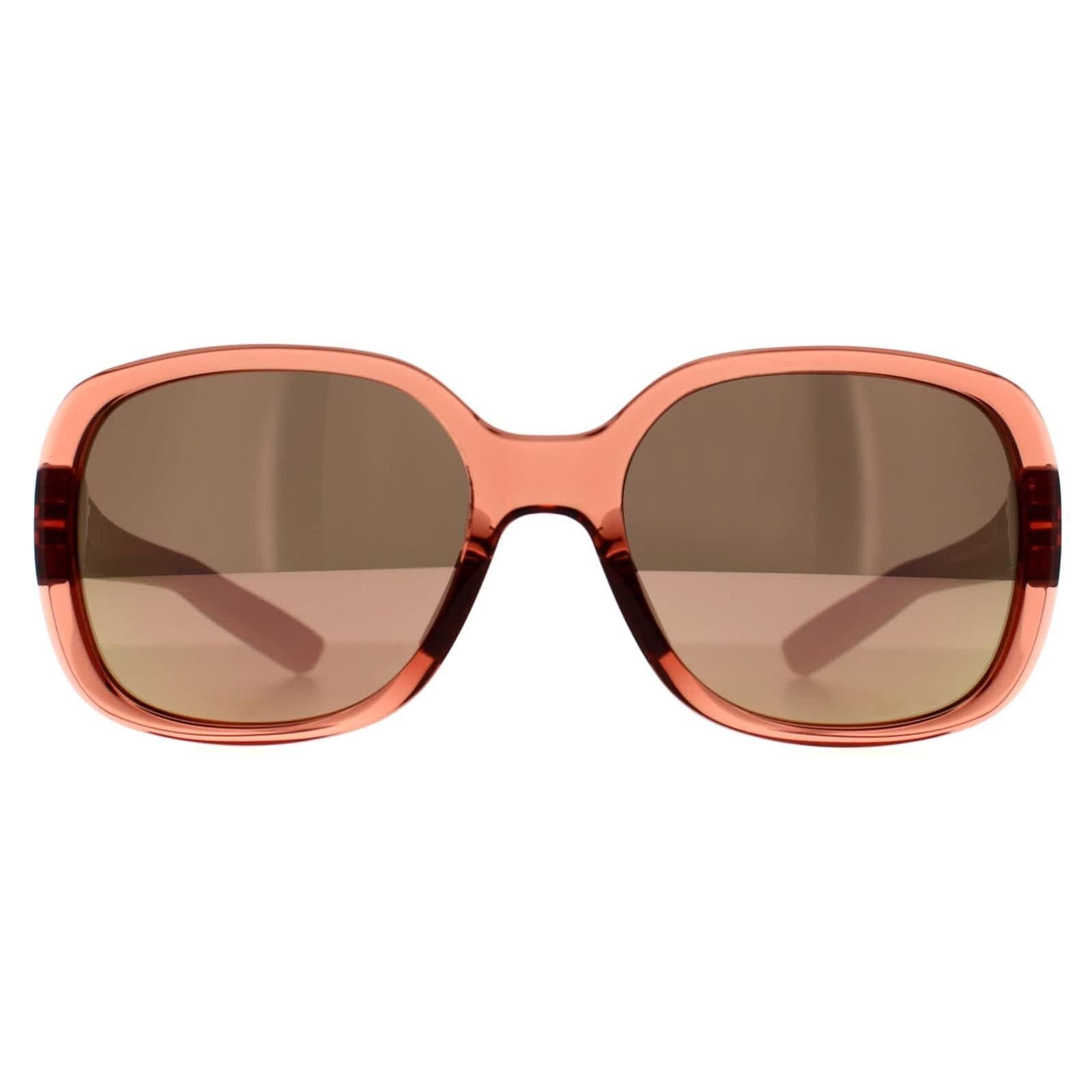 Nike Nike Pink Butterfly Fossil Rose Rose Gold Mirror Sunglasses