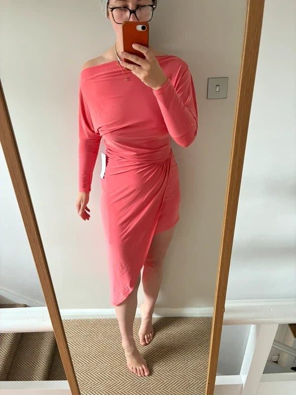 Never Fully Dressed Never Fully Dressed Coral Dress