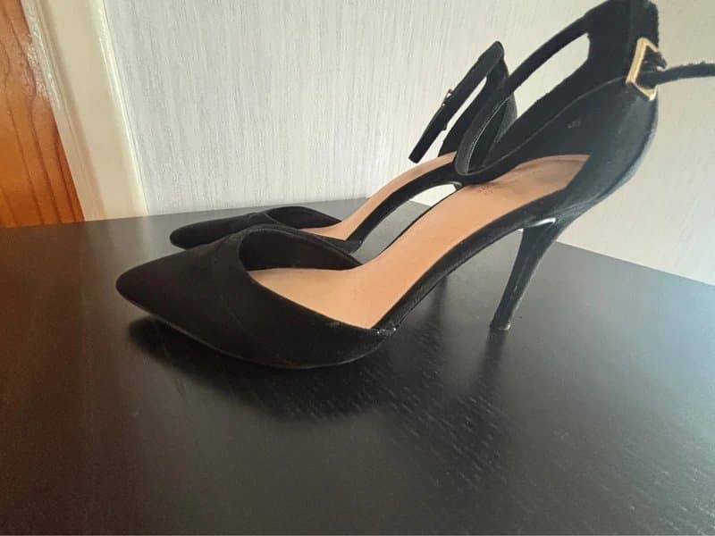 New Look Two part stiletto heel court shoes