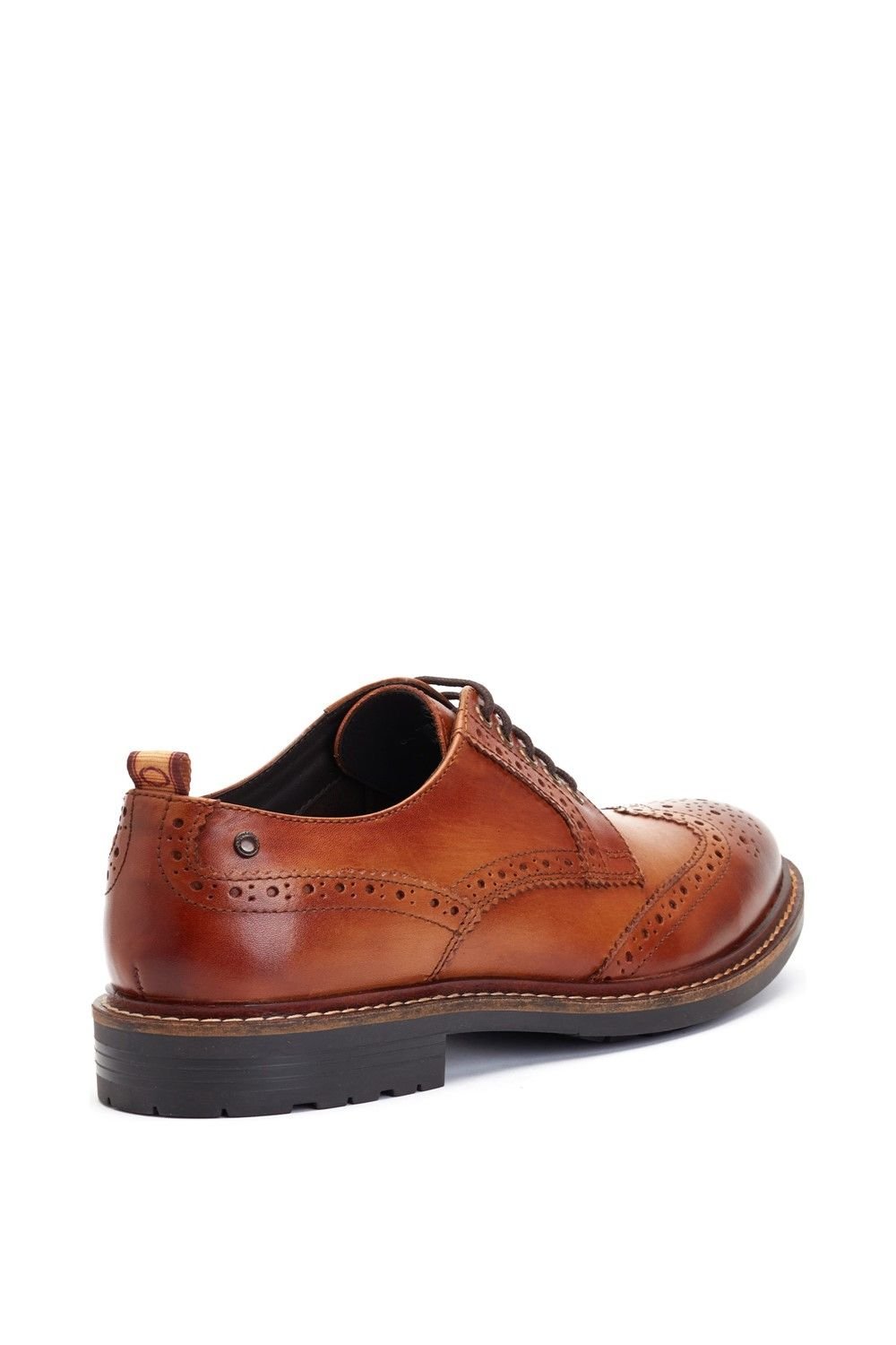 Base London Base London Men's Jagger Brogue Shoe in Tan - 2