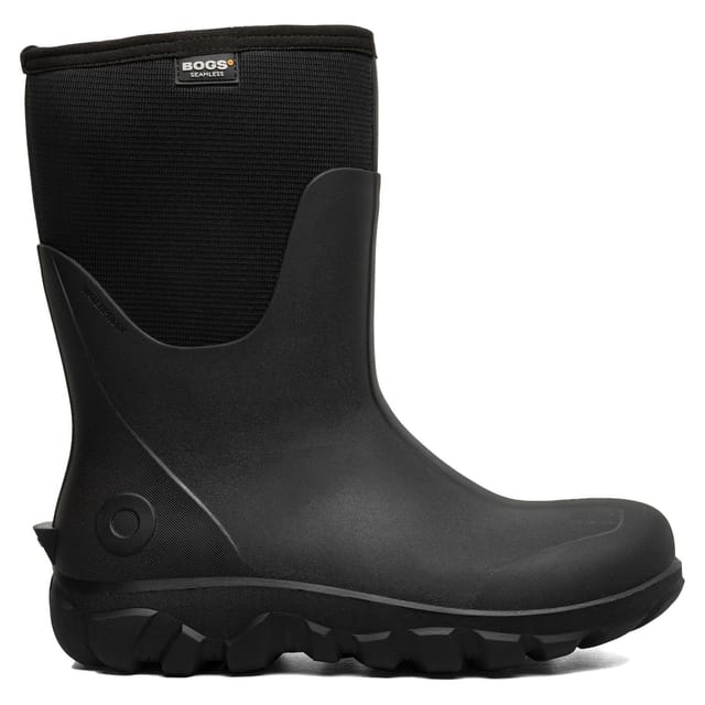 Bogs Bogs Men's Classic Seamless Mid Wellington Boots in Black - 2