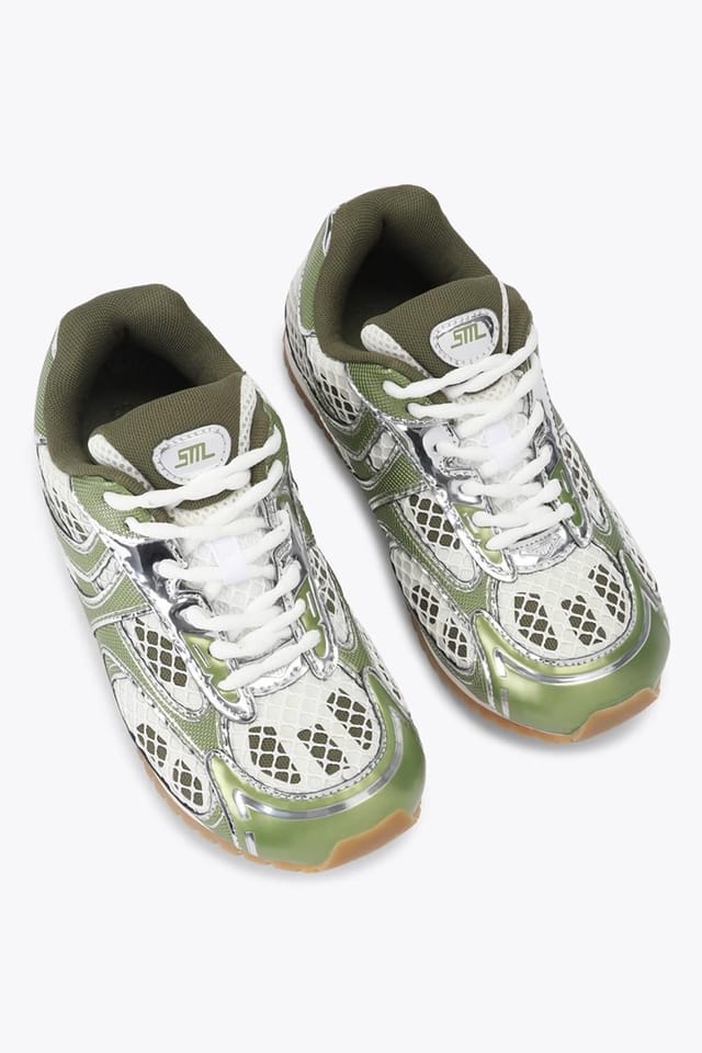 Steve Madden STEVE MADDEN Women's 'Pager Green' Trainers in Green - 2