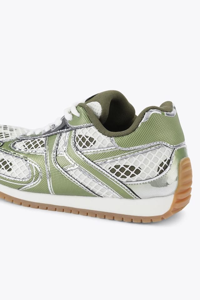 Steve Madden STEVE MADDEN Women's 'Pager Green' Trainers in Green - 3