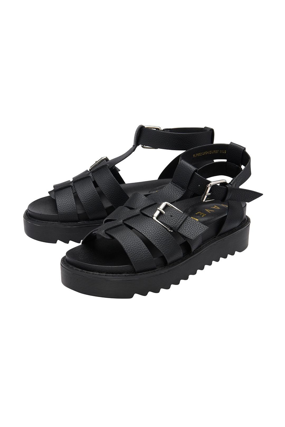 Ravel Ravel Women's Black 'Beckton' Open-Toe Sandals - 2