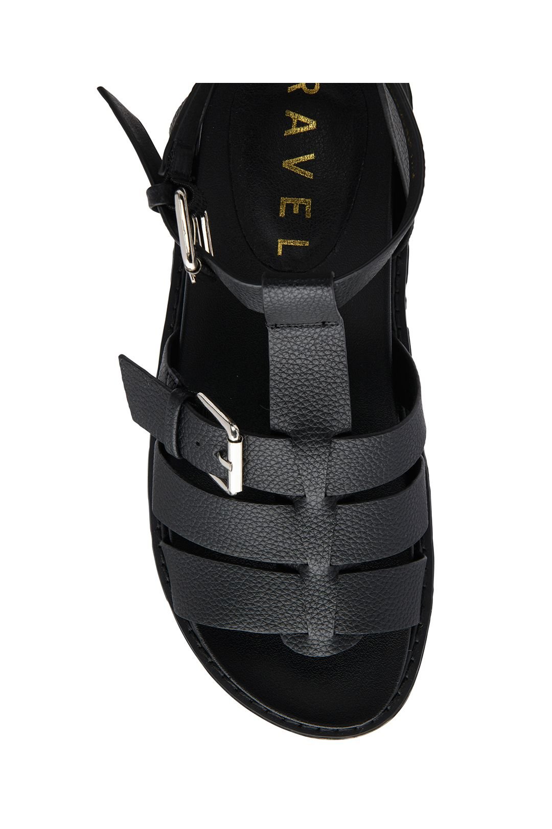 Ravel Ravel Women's Black 'Beckton' Open-Toe Sandals - 4