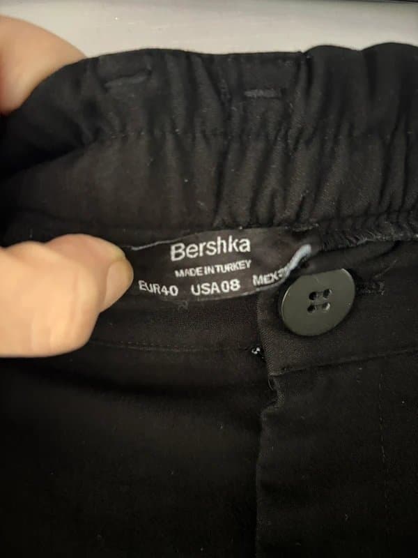 Bershka Bershka size 40 black pants