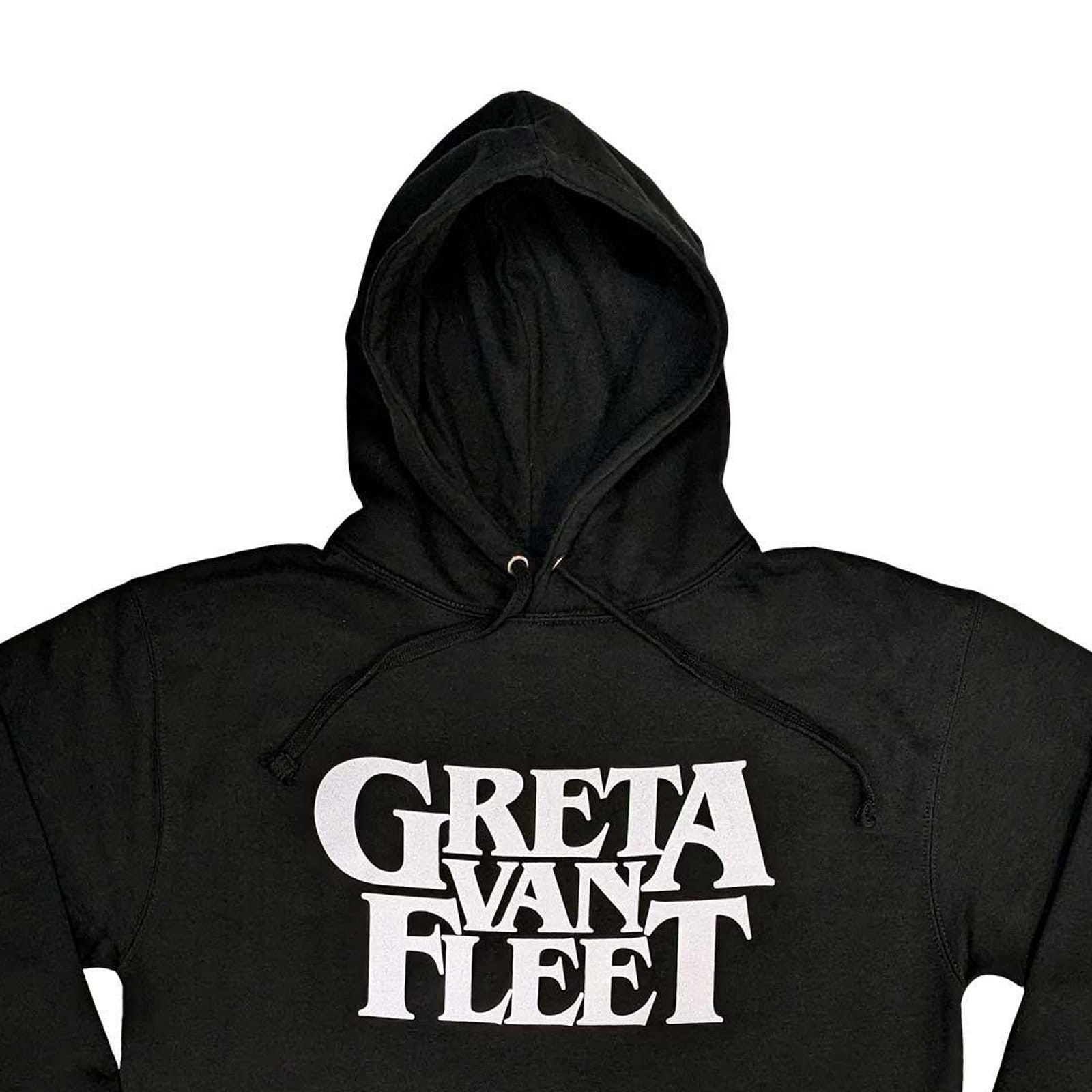 Greta Van Fleet Greta Van Fleet Men's Logo Hoodie in Black - 2