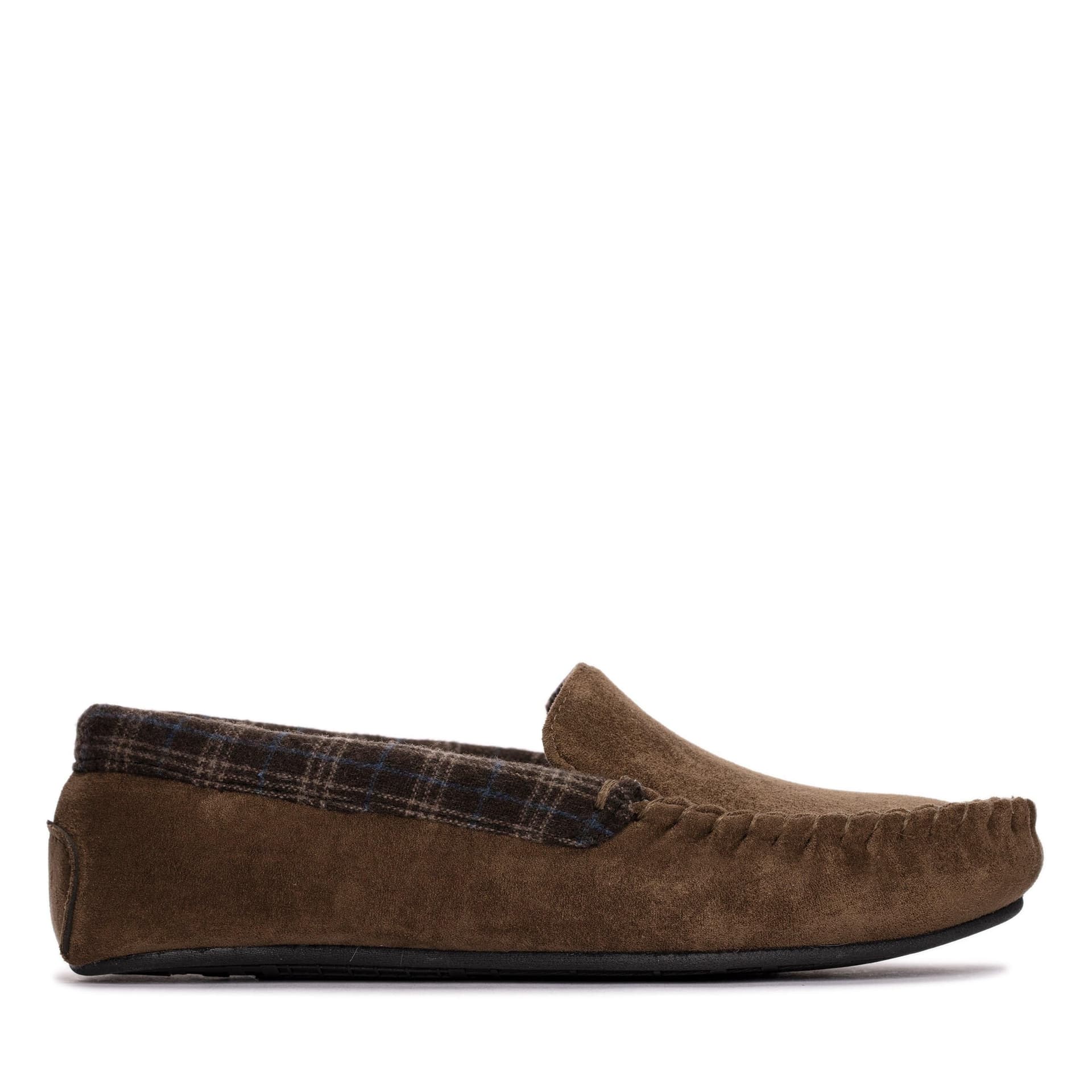 Clarks Clarks Men's Fireside Mocc Dark Brown Slippers