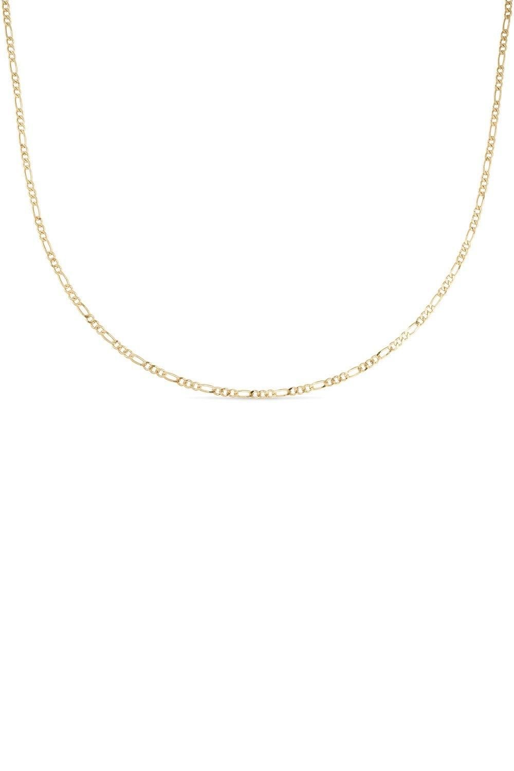 Elk & Bloom Elk & Bloom Women's Dainty 14K Gold Chain Choker Necklace - 4