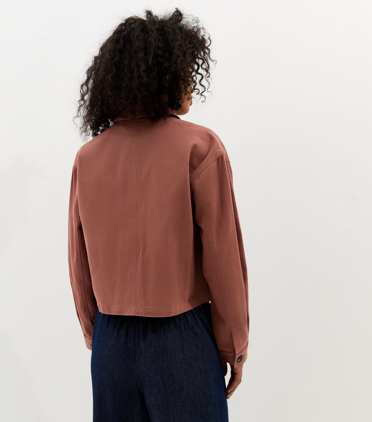 New Look Women's Pink Flap Pocket Cotton Shacket New Look - 4