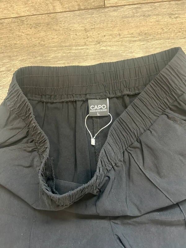 Capo Capo Black Skinny Trousers