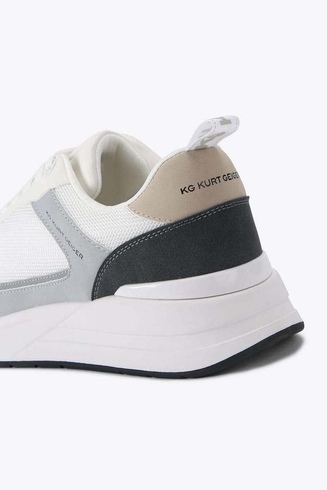 KG Kurt Geiger KG Kurt Geiger Men's 'Jesse' Trainers in Grey - 3