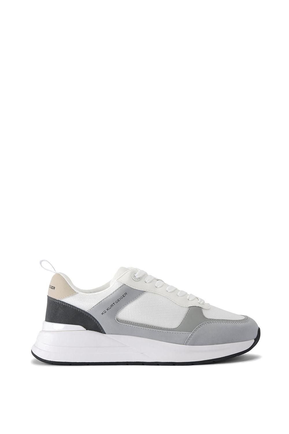 KG Kurt Geiger KG Kurt Geiger Men's 'Jesse' Trainers in Grey - 4