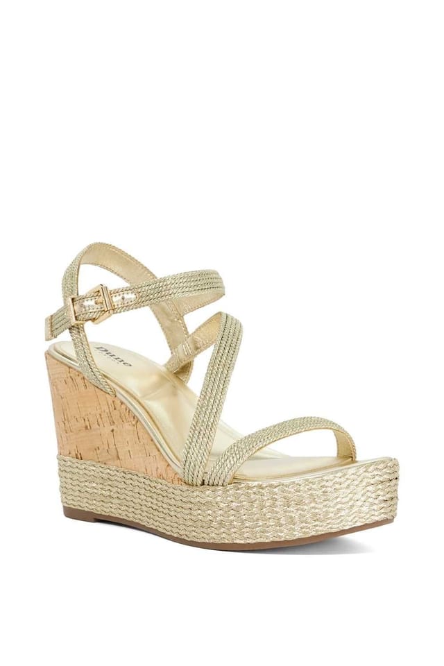 Dune London Dune London Women's 'Koda' Wedges in Metallics - 2