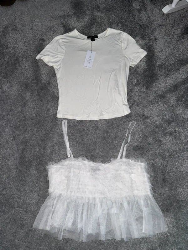 New Look New Look - 2 in 1 Tulle Cami Top & T-shirt
