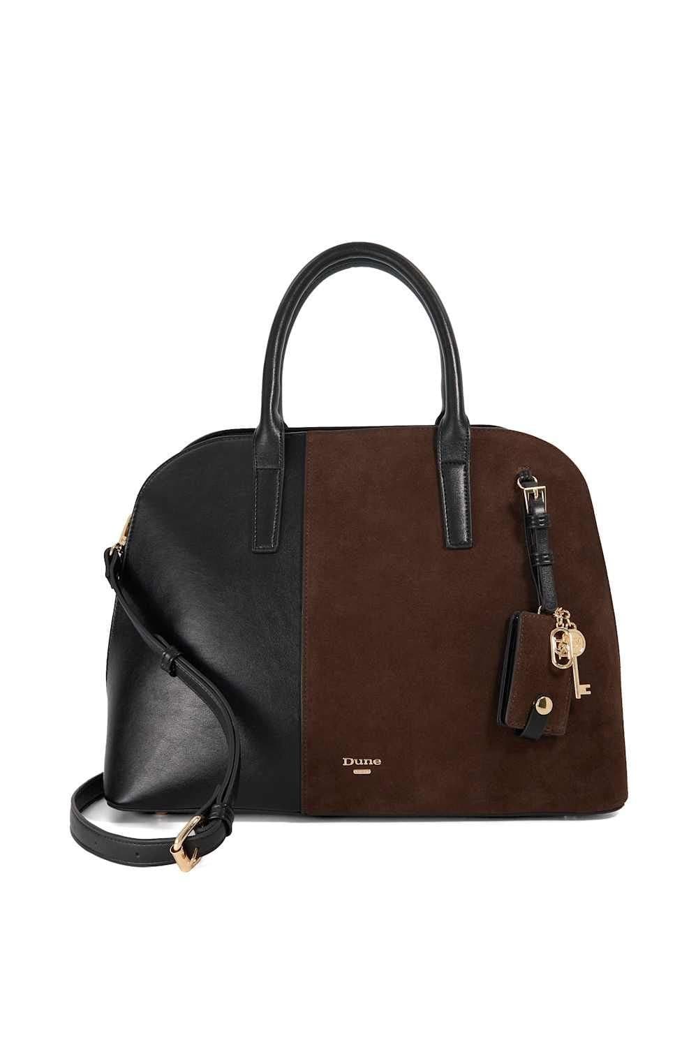 Dune London Dune London Brown Suede Shoulder Bag