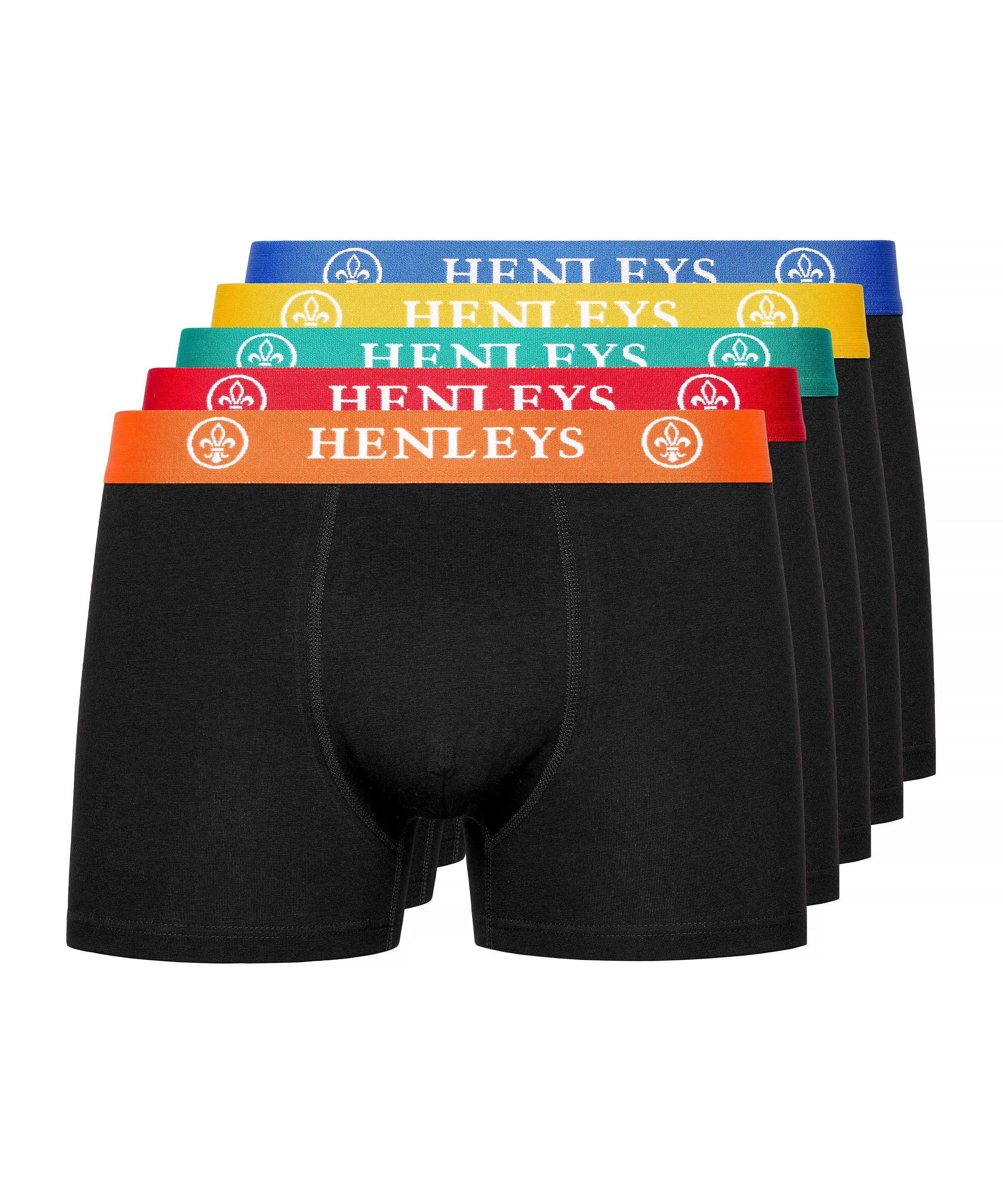 Henleys Henleys Men's Primas Boxers 5pk - 2