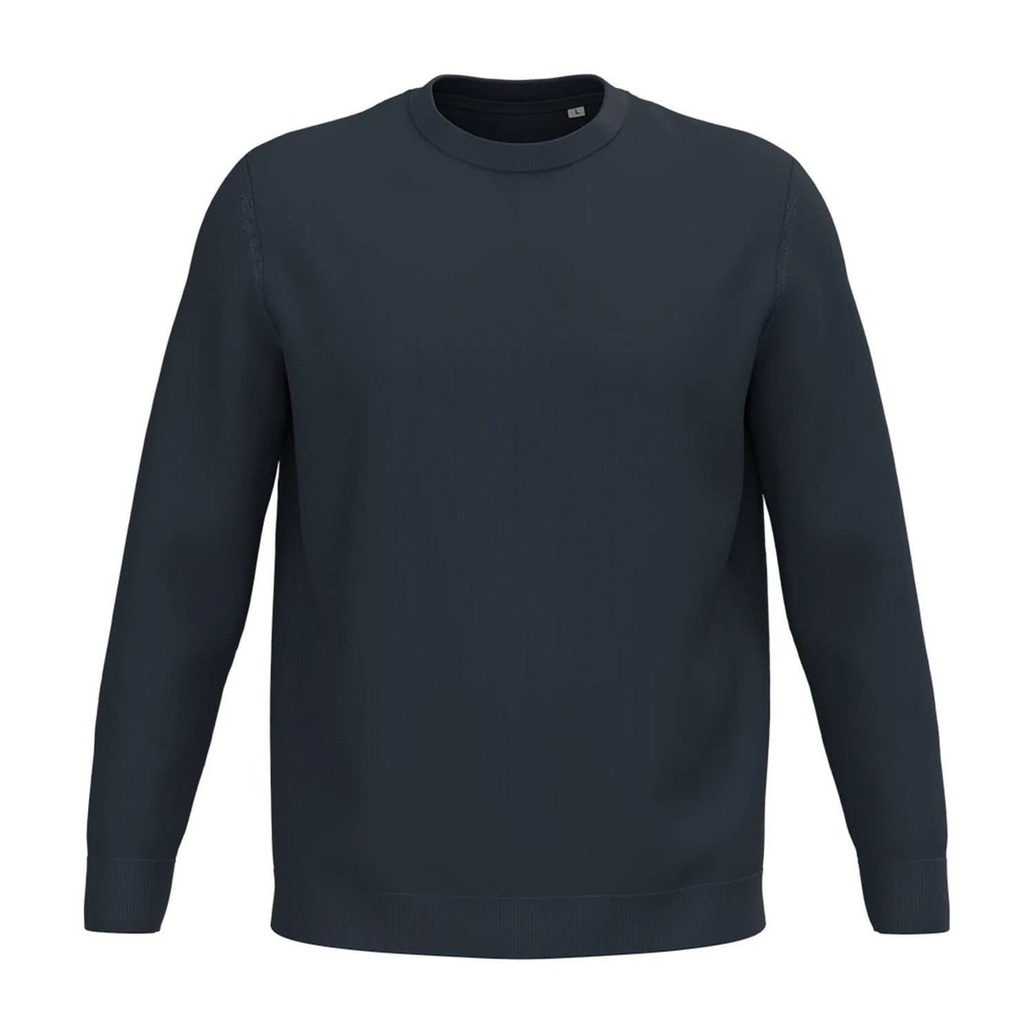 Spasso Spasso Men's Round Neck Jumper in Navy